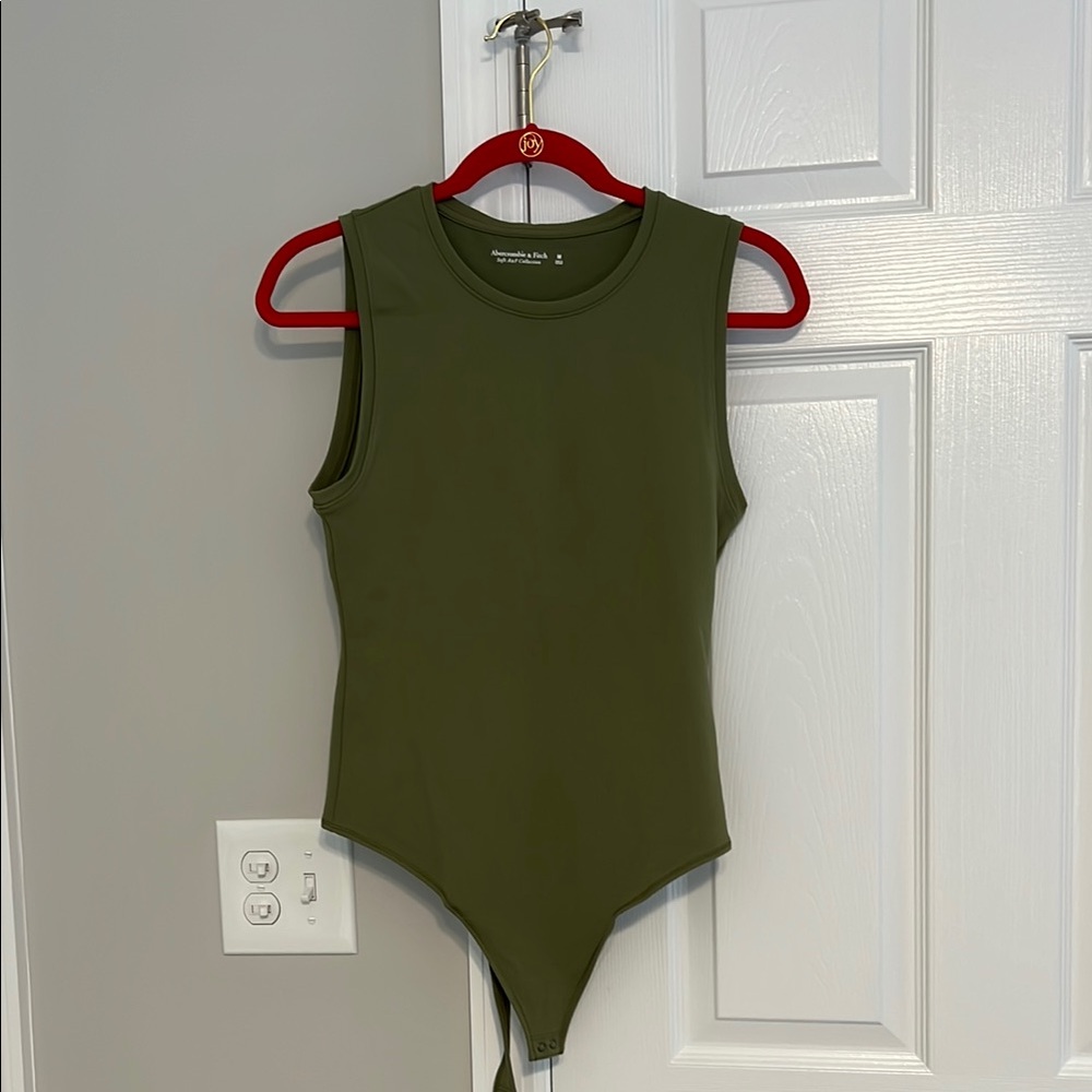 Abercrombie & Fitch Green Soft Collection Bodysuit One Piece